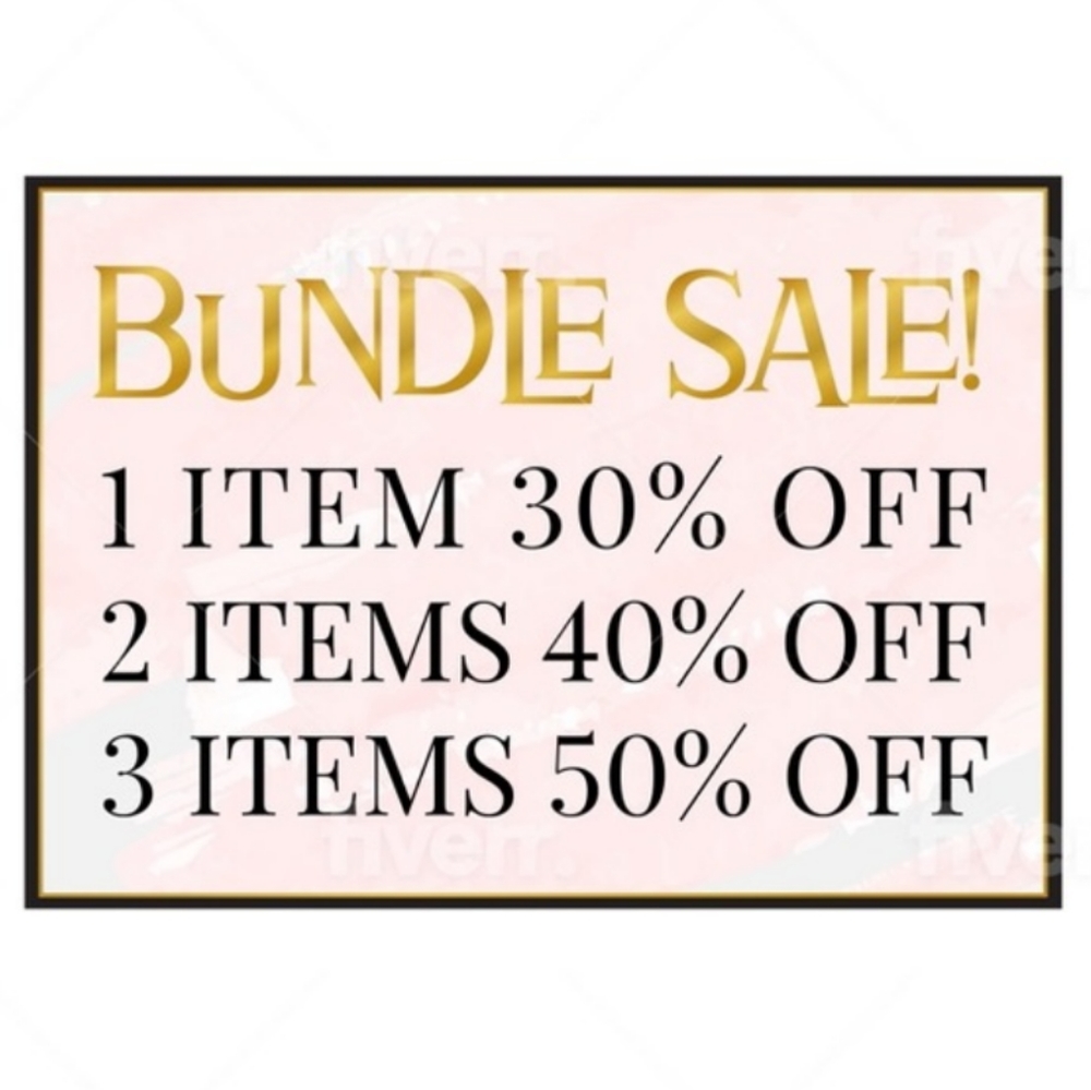 BUNDLE SALE